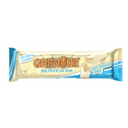 Grenade Bar - White Chocolate Cookie - 12 x 60g